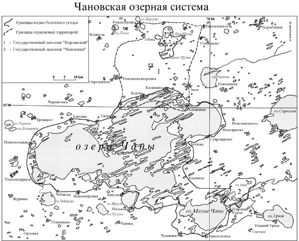 Карта района исследования